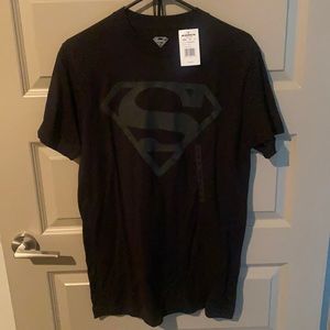 Black Superman t shirt size Medium never worn